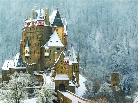 Snow covered castle-2015 Bing theme wallpaper Preview | 10wallpaper.com