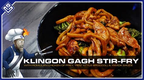 The Templin Culinary Institute: Stir Fry Klingon Gagh : r/TemplinInstitute