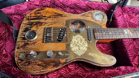 Johnny Depp’s “Shipwreck” guitar is one of the wildest custom builds you’ll see this year ...