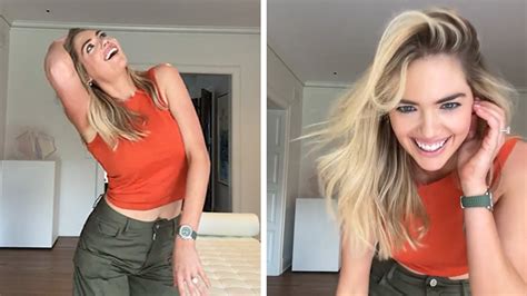 Kate Upton Recreates Viral 'Dougie' Dance For TikTok Debut