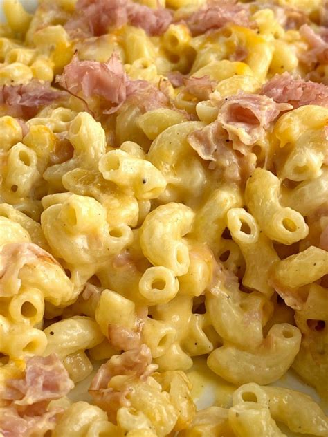 Macaroni & Cheese Ham Casserole | Together as Family