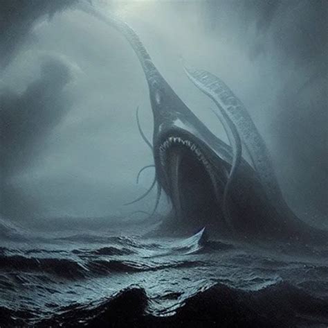 The Bloop Sea Monster by CaptainLovecraft on DeviantArt