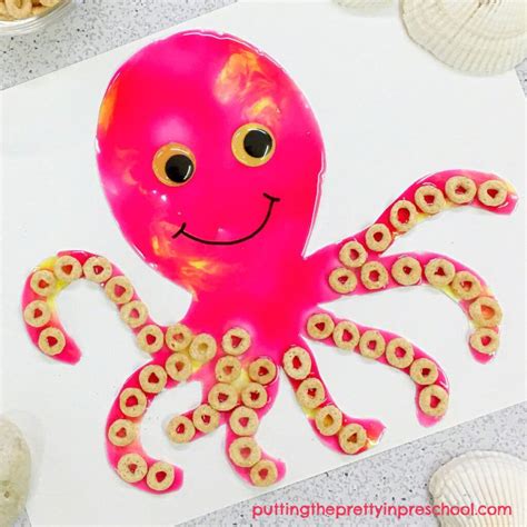 Octopus Art | Toddler art projects, Toddler arts and crafts, Octopus crafts