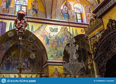 The Interior of the Greek Orthodox Monastery of the Transfiguration ...