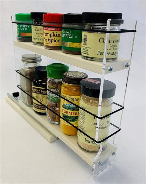 Vertical Spice - 2x1.5x11 DC - Spice Rack w/1 Drawer with 2 shelves - 5 ...