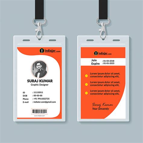 Teacher Id Card Template – Mightyprintingdeals.com