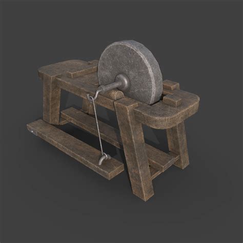 ArtStation - MEDIEVAL GRINDSTONE | Game Assets