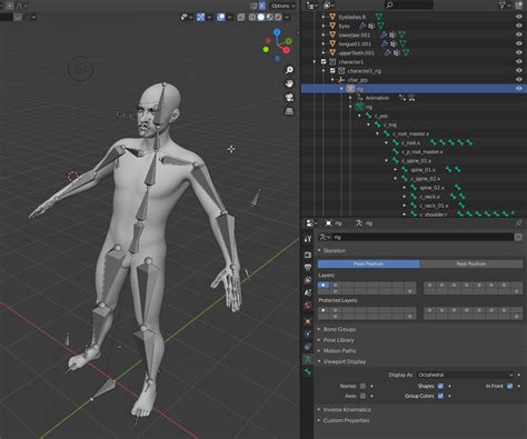 Move Armature Rig into Pose Position - Animation and Rigging - Blender Artists Community