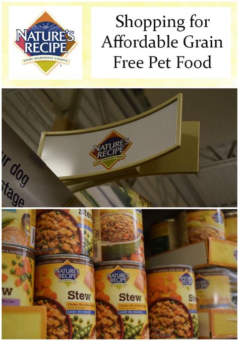 Affordable #NaturesRecipe Grain-Free Pet Food - Some Pets