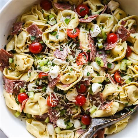 Tortellini Pasta Salad — Her Wholesome Kitchen