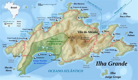 Large Ilha Grande Maps for Free Download and Print | High-Resolution and Detailed Maps