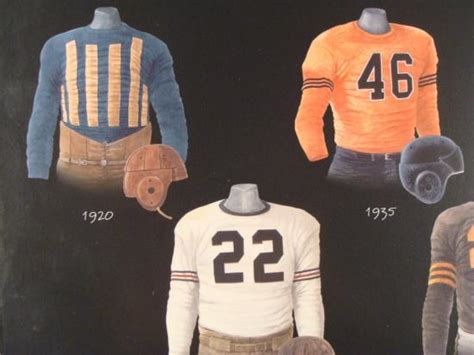 Chicago Bears Uniform History