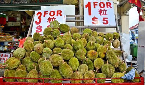 Entree Kibbles: Durians at 606 Geylang Road - Not The Reputable One @ Singapore