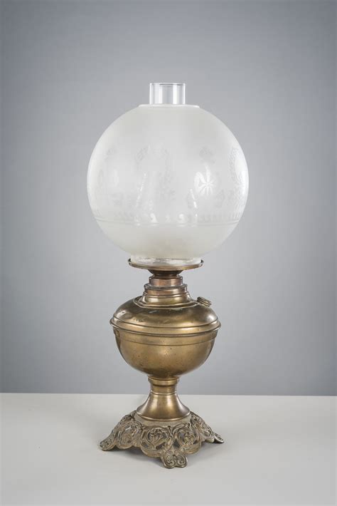 Brass Oil Globe Lamp | Table Lamps | Collection | City Knickerbocker | Lighting Rentals