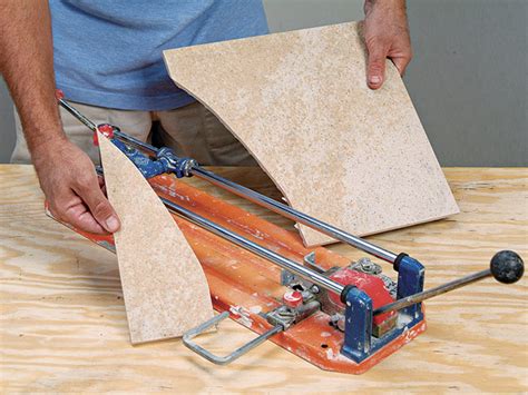 Cutting Tile on a Manual Tile Cutter - Fine Homebuilding