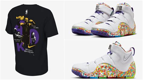 Nike LeBron 4 Fruity Pebbles Shirt Outfit