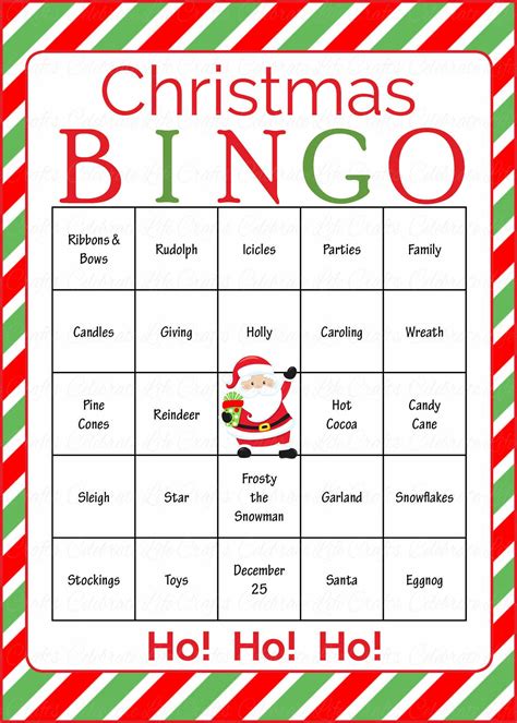 Christmas Party Games Free Printable