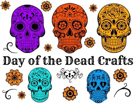 Day of the Dead Crafts/ Dia De Los Muertos - Red Ted Art's Blog