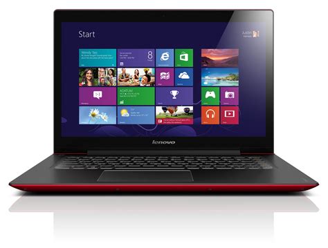 LENOVO U430T 14 Touchscreen Laptop - 500GB & 8GB SSD, 8GB Ram, Red - New Enlarged Preview