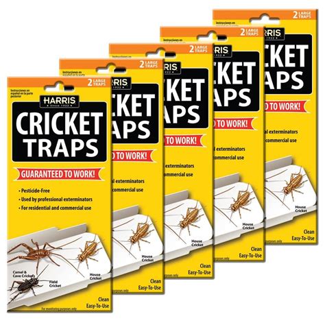 Harris Cricket Trap Value Pack (10-Pack) CTRPVP - The Home Depot