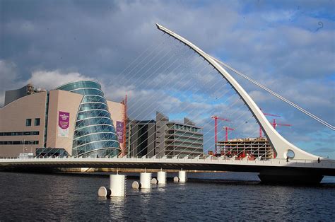 River Liffey Bridge Photograph by John Hughes