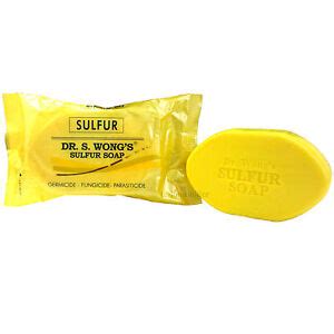 Dr. Wong's Sulfur Germicide Fungicide Soap for Acne Scabies Psoriasis Lice + | eBay