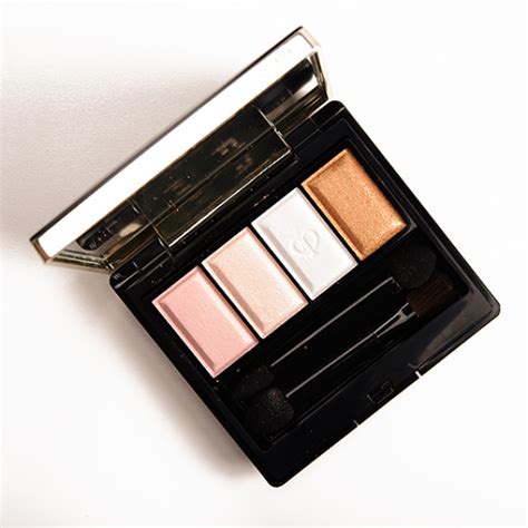 Cle de Peau Eyeshadow Quad • Eye Palette Review & Swatches