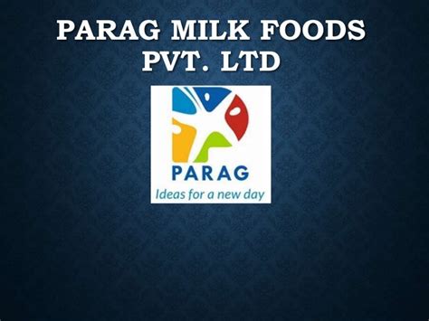 B2B- Parag milk foods pvt