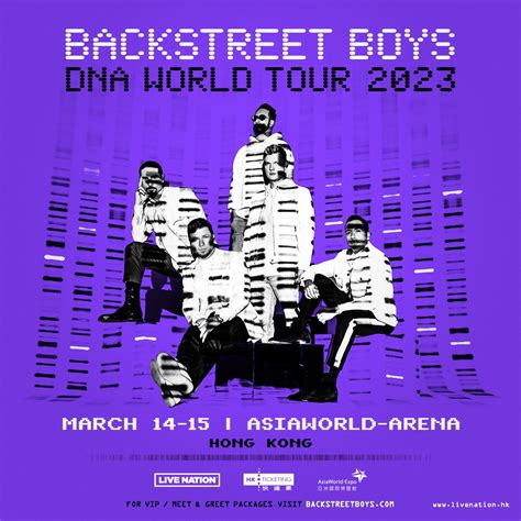 BACKSTREET BOYS DNA WORLD TOUR 2023 IN HONG KONG