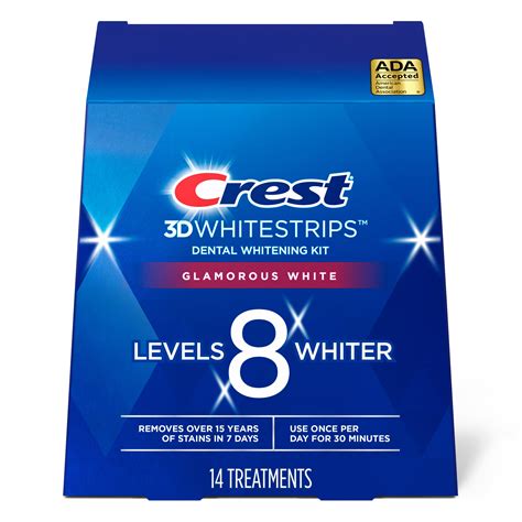 Customer Reviews: Crest 3D Whitestrips Dental Whitening Kit, Glamorous ...