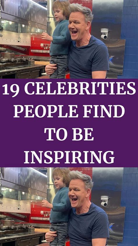 19 Celebrities People Find To Be Inspiring in 2022 | Husband quotes funny, Celebrities, Unique ...