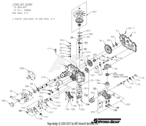 Hydro Gear Pump Diagrams