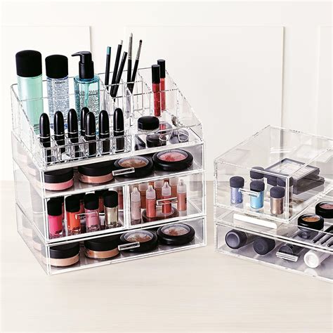 Luxe Large Acrylic Makeup Organizer | The Container Store