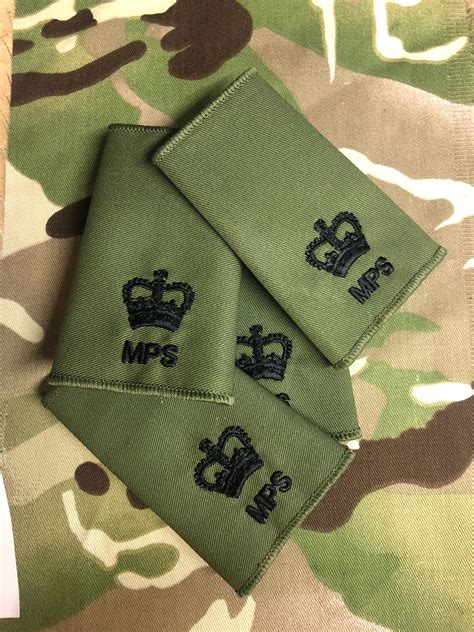 British Army Rank Slide - Choose your style - Choose your Rank - Milit – hanger39colchester