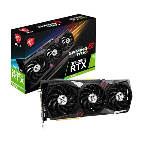 MSI GEFORCE RTX 3080 GAMING Z TRIO 12G LHR GDDR6X (การ์ดจอ) | NextStep ...