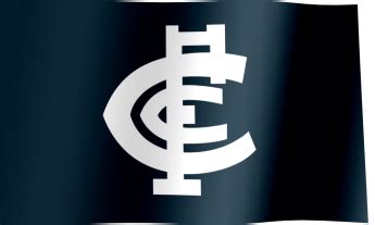 Carlton Football Club Fan Flag (GIF) - All Waving Flags