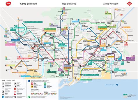 El mapa del metro de Barcelona, online i en PDF descarregable