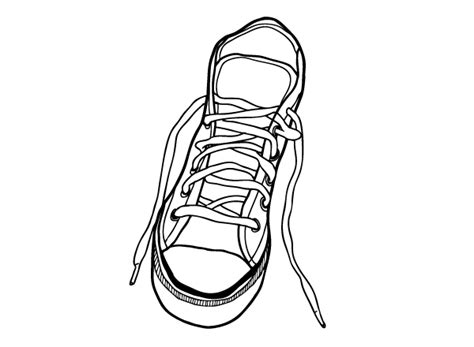 Free Outline Of Shoe, Download Free Outline Of Shoe png images, Free ...