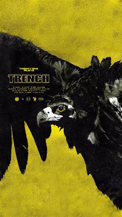 TRENCH Wallpaper | Póster de twenty one pilots, Carteles de banda, Póster de cine