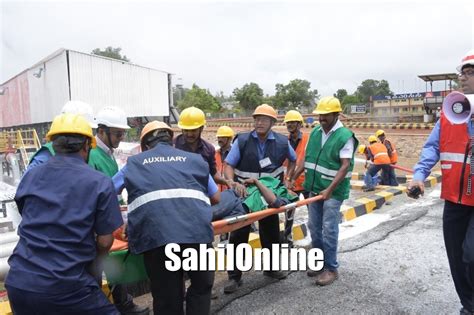 Mock drill on disaster management conducted | SahilOnline