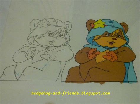 hedgehog & friends: Ewok Cartoon Production Cel Collection (Part 1)