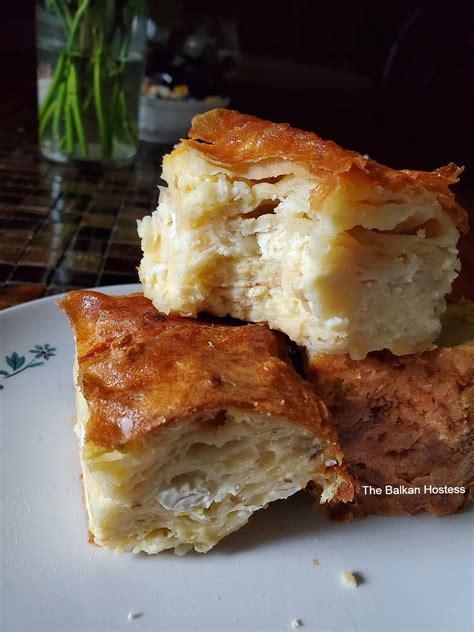 Gibanica / Phyllo Feta Cheese Pie - The Balkan Hostess