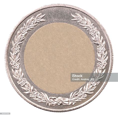 Blank Coin Isolated Stock Photo - Download Image Now - Albania, Ancient ...