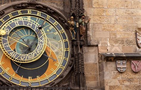 Astronomical clock | Stock image | Colourbox