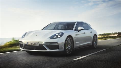 White Porsche Panamera running on road by the sea HD wallpaper | Wallpaper Flare