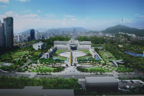 Korean War Memorial in Seoul South Korea