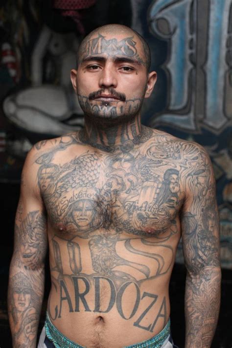 Candid Photos Show Members Of El Salvador’s Brutal MS-13 Gang In Jail ...