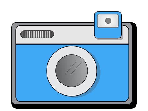 Blue clipart camera, Blue camera Transparent FREE for download on ...