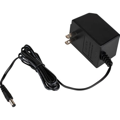 12V 500mA DC Power Supply AC Adapter with 2.1 x 5.5 mm Center Negative ...