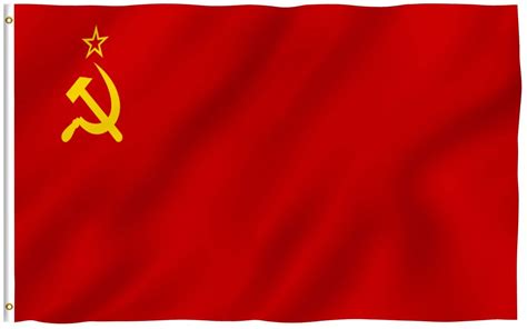 Anley Fly Breeze 3x5 Foot Soviet Union Flag - Vivid Color and UV Fade Resistant - Canvas Header ...